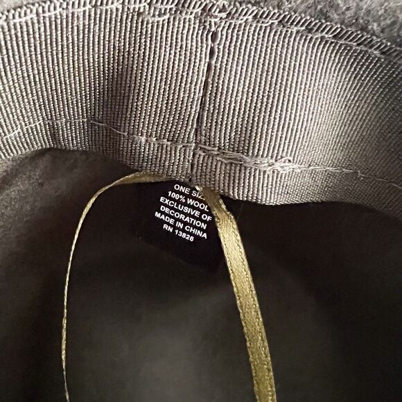 Evereve Harriet Isles Kellen 100% Wool Felt Hat One Size - Picture 5 of 5